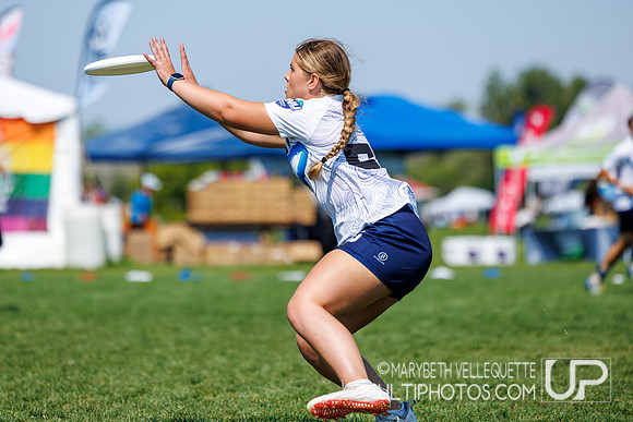 Monday action at the USA Ultimate Youth Club Championships. U-20