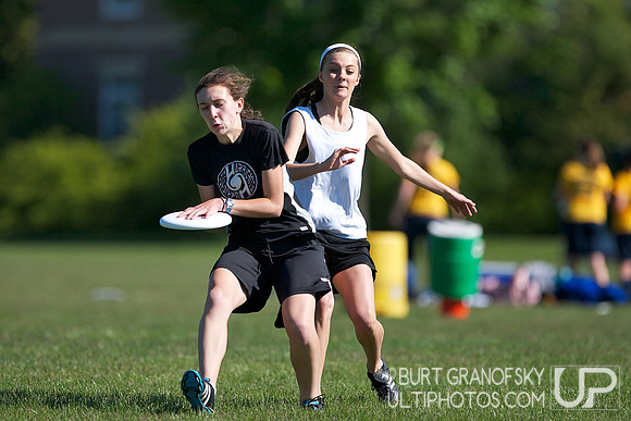 Girls Division, Saturday -- 2012 USAU HS Northeasterns