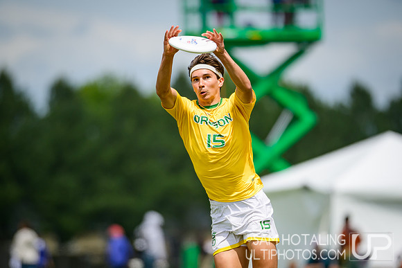 Pool play at USAU D-I College Championships