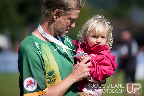 Women's Masters medal ceremony - WUGC 2016