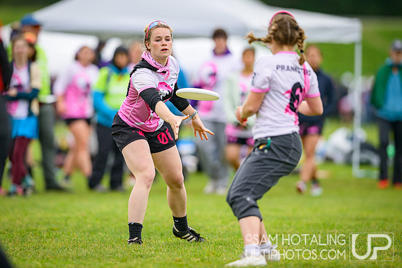 Davenport Panthers vs Middlebury Pranksters in quarterfinals at USAU D-III College Championships