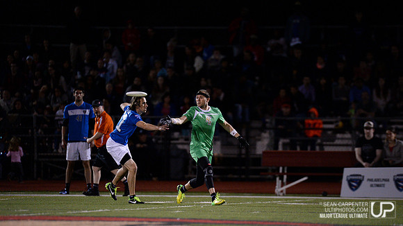 MLU Spinners vs. Rumble