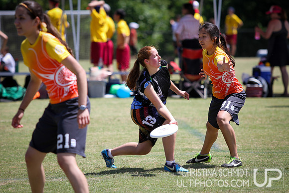 USA Ultimate Southern High School Regional Championships 2014 - Sunday