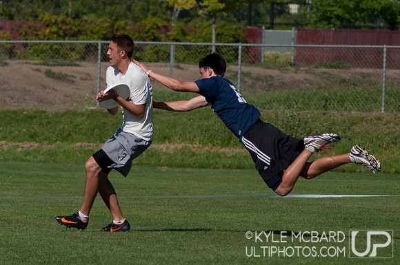 Sunday open action from NorCal D-I Sectionals 2012