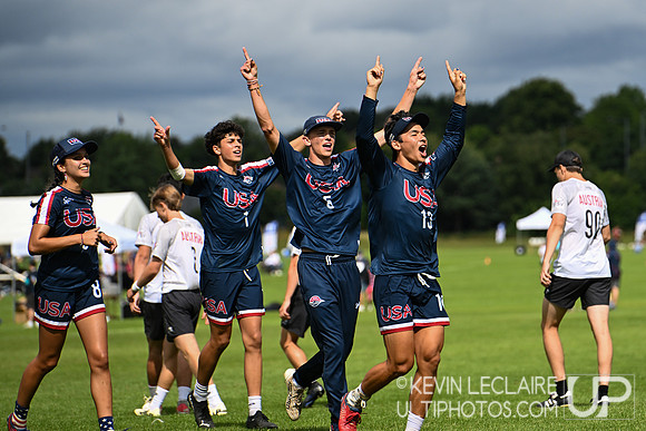 USA v Austria U20 Mixed - WJUC Monday Round 1