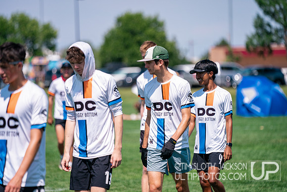 Bracket play at 2024 USAU Youth Club Championship