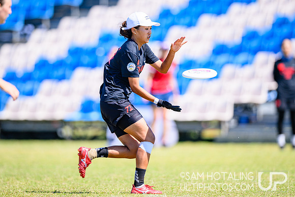 Women’s pool play during World Ultimate Championships at Runaway Bay Sports Precinct