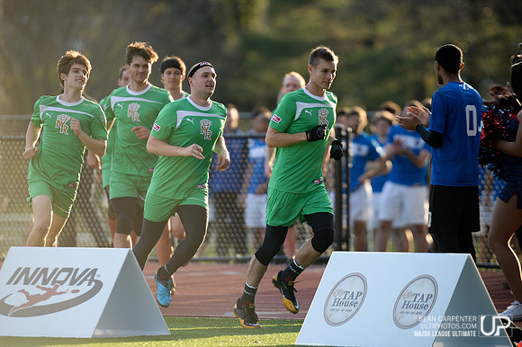 MLU Spinners vs. Rumble