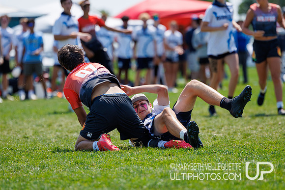 Monday action at the USA Ultimate Youth Club Championships. U-20