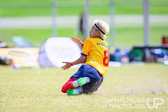 Women’s power-pools during World Ultimate Championships at Runaway Bay Sports Precinct