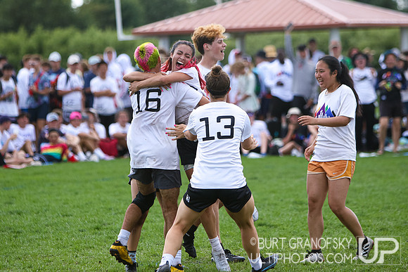 USA Ultimate YCC 2022 -- U20 Mixed Finals Action