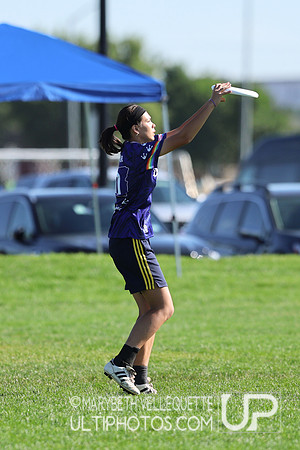Sunday action at the USA Ultimate Youth Club Championships in th