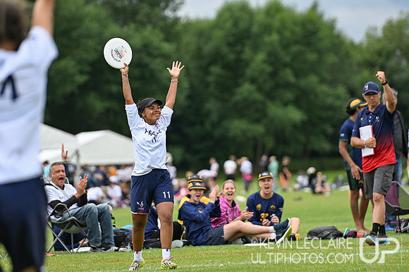 USA vs France U20 Women's - WJUC Thursday Round 2