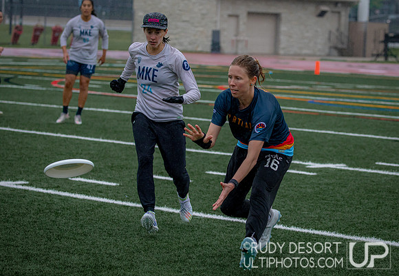 Milwaukee Monarchs v Portland Rising ©