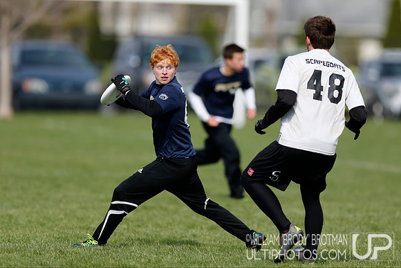 Sunday Action - USA Ultimate 2014 College Division I Ohio Valley Regional Tournament
