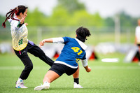 Women’s pool play at USAU DI College Championships