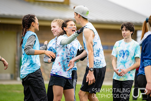Pool play round I at DiscNW Spring Reign