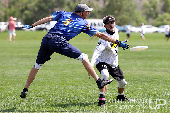Bracket Play at the 2021 USAU Masters National Championships