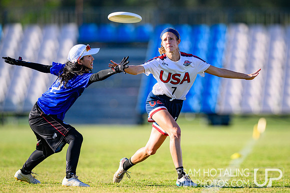 Pool play during World Ultimate Championships at Runaway Bay Precinct