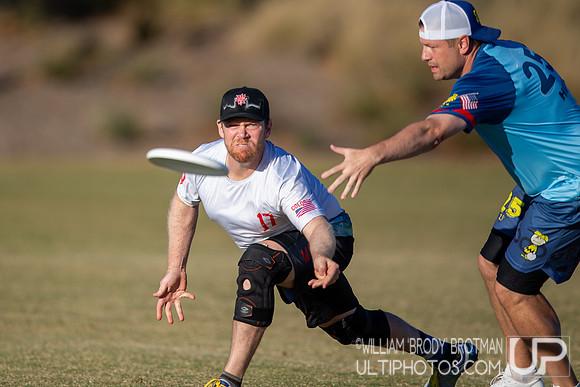 Day 4 of the WFDF 2024 World Masters Ultimate Championships