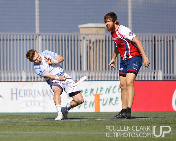 Minnesota Wind Chill vs. DC Breeze UFA Championship Weekend semifinal game at Zions Bank Stadium. Friday, August 23, 2024