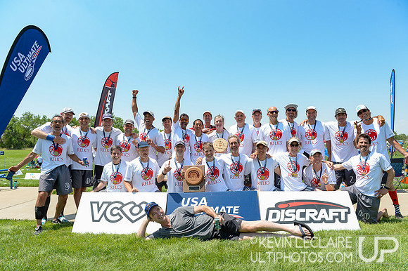 Relics Great Grand Masters Champions Team Photo -- 2021 Masters