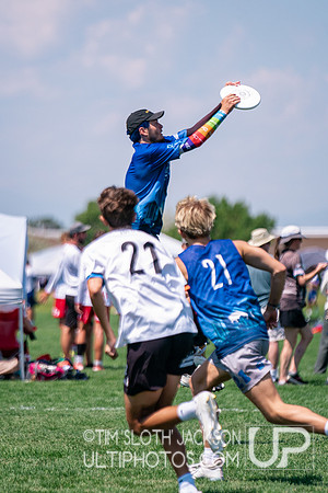 Bracket play at 2024 USAU Youth Club Championship