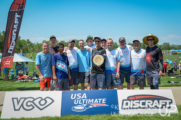 Archive GM Men's Grand Masters Spirit Award Winners Team Photo -