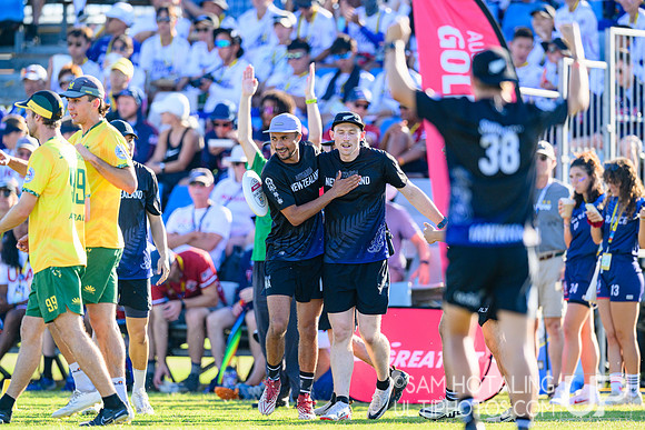 Opening ceremony during World Ultimate Championships at Runaway Bay Precinct