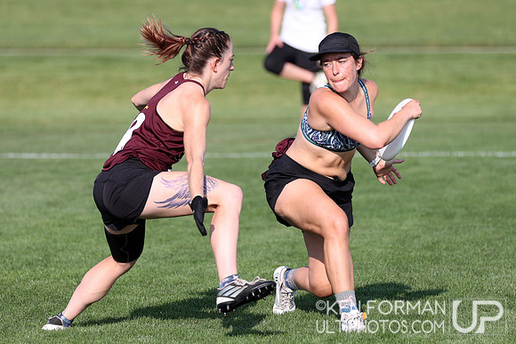 Pool Play at the 2021 USAU Masters National Championships