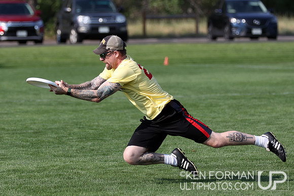 Pool Play at the 2021 USAU Masters National Championships