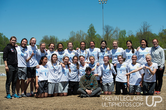 North Carolina Pleiades Team Photo -  2018 Sunday Action