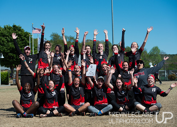 North Carolina State Jaga Monsta Team Photo - AC Regionals 2018 Sunday Action