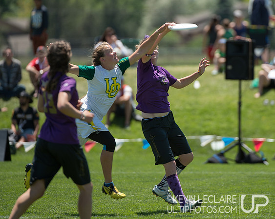 2012 USAU D-I College Championship Game Action