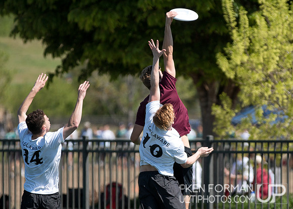 Action from Delaware vs. Virginia Tech.