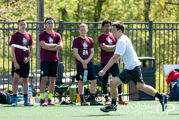 Action from Delaware vs. Virginia Tech.