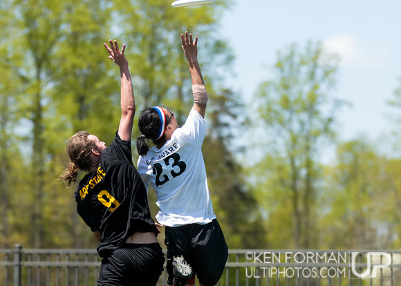 Action from Delaware vs. Appalachian State.