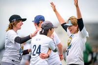 Haverford/Bryn Mawr Sneetches vs Mount Holyoke Daisy Chain in quarterfinals at USAU D-III College Championships