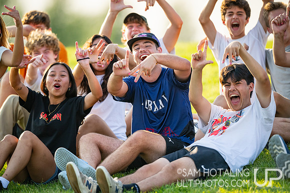 Color of Ultimate pickup showcase game at International Club Championships at Aurora Sports Park