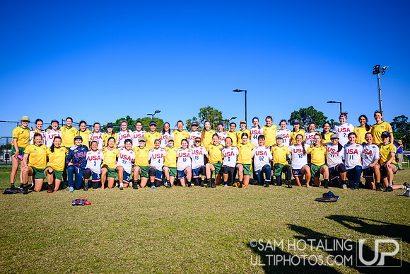 Pool play during World Ultimate Championships at Runaway Bay Precinct