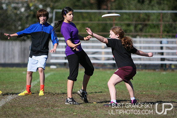Action from the Sharon HS Spirit of the Game tournament