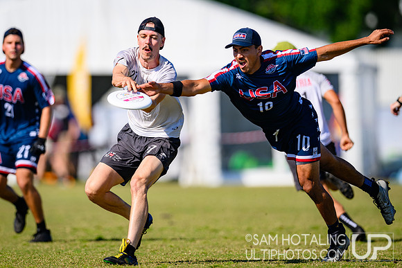 Men’s pool play during World Ultimate Championships at Runaway Bay Sports Precinct