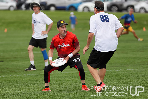 Age Against the Machine v. TriAged at the 2021 USAU Masters National Championships