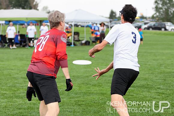 Age Against the Machine v. TriAged at the 2021 USAU Masters National Championships