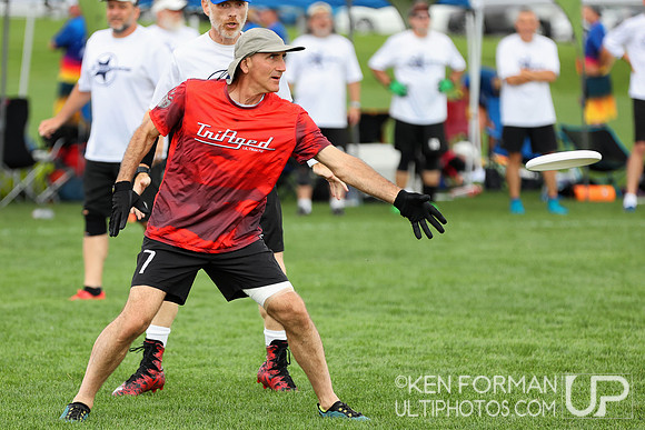 Age Against the Machine v. TriAged at the 2021 USAU Masters National Championships