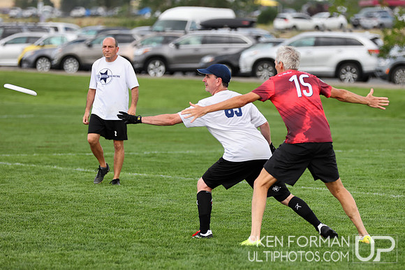 Age Against the Machine v. TriAged at the 2021 USAU Masters National Championships