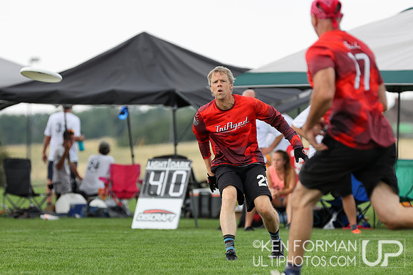 Age Against the Machine v. TriAged at the 2021 USAU Masters National Championships