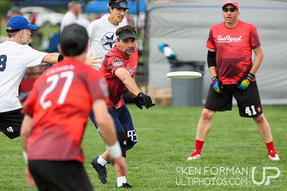 Age Against the Machine v. TriAged at the 2021 USAU Masters National Championships