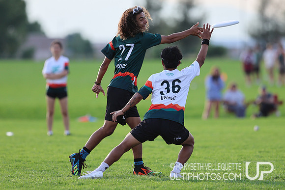 Color of Ultimate BIPOC hat game at the USA Ultimate Internation