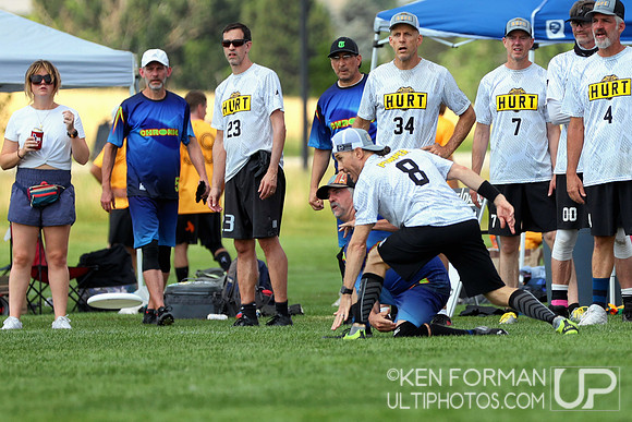 Chronic v. Hurt at the 2021 USAU Masters National Championships